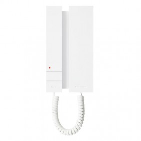 Interphone Comelit Universel blanc 2 boutons 2703U