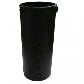 Novalux black plastic support for pole mounting...
