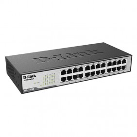 Switch D-Link Unmanaged de 24 puertos 10/100...