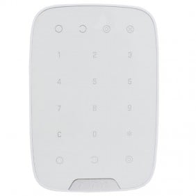 Wireless keyboard and touch AJAX White AJ-KEYPAD-W