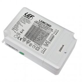 Alimentatore LED multicorrente LEF 33,6-60W...
