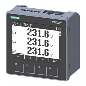 Siemens PAC3220 230V AC/DC measuring device...