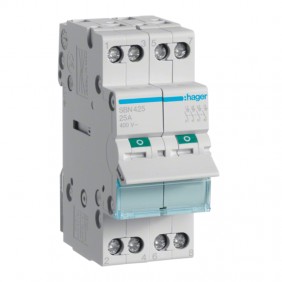 Hager Disconnect Switch 25A 4 Poles 400VAc 2...