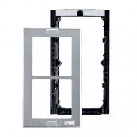 Urmet module holder frame with frame for 2...