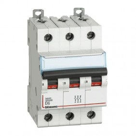 Bticino thermal-magnetic circuit breaker 6A 3...