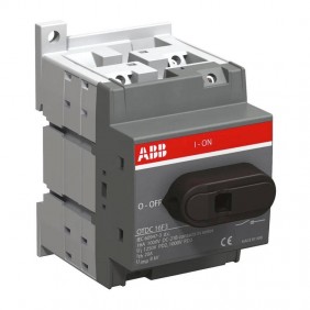 Abb Switch Disconnector 25A 3 Poles 1000VDC 3...