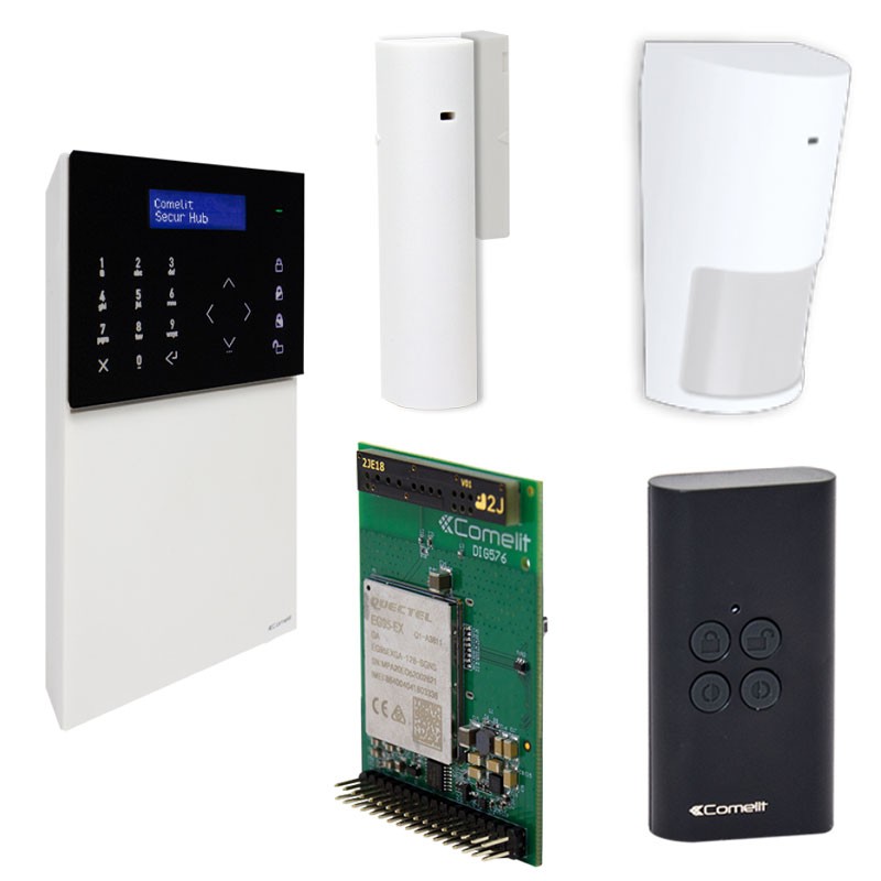 Ajax Starter Kit système d'alarme sans fil avec centrale GPRS LAN et  capteurs