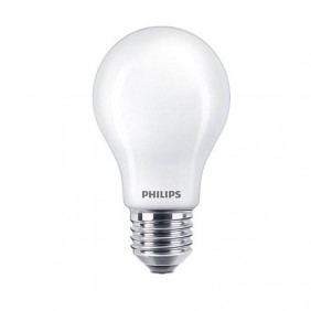 Ampoule goutte LED Philips 8.5W E27 2700K 1055...