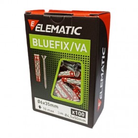 Elematic Bluefix/va Dübel 6x35mm 100 Stück 565540