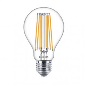 Philips 17W LED filament drop bulb E27 attack...