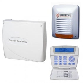 Bentel 6/30 zone wired burglar alarm kit wired...