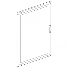 Bticino glass door for wall-mounted and...