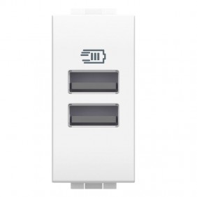 Bticino LivingLight Dual USB Plug Socket Type A...