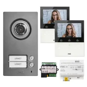 Urmet Two-Family Video Kit with MIKRA2 and 2...