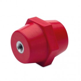 Isolator and spacer BM M10 H40 polyester red...