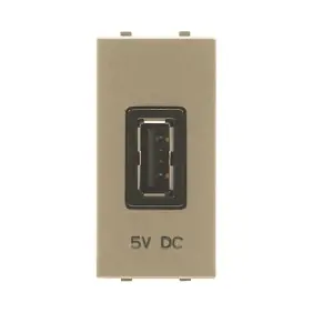 Caricatore USB Abb Zenit N2185.2 CV Tipo A 2A 1...