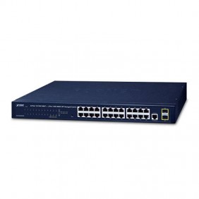 Switch 4 Power 24 ports 10/100/1000T and 2...
