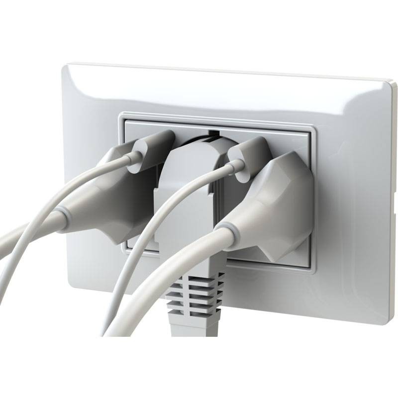 Modulo presa USB da muro per placca cassetta 503 compatibile con Vimar  Plana 5V bianco