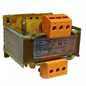 Single Phase Safety Transformer Cta 50VA Input...