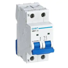 Interruttore Magnetotermico Chint NB1-63 1P+N...