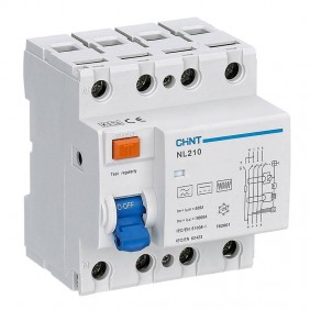Chint Residual current device NL210 63A 4P...