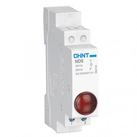 Chint indicator light ND9 with red led 230 Vac...