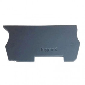 Legrand gray terminal for sectionable screw...