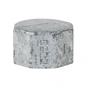 Gebo cast iron octagonal cap for 4-inch pipe...
