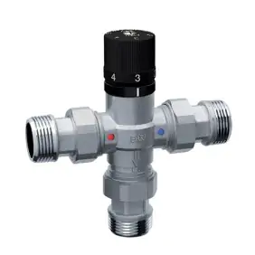 Far 3956 3/4" M mixing valve with outlets for...