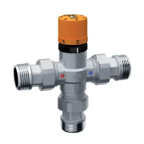 Far mixing valve 3955 1" M with outlets for...