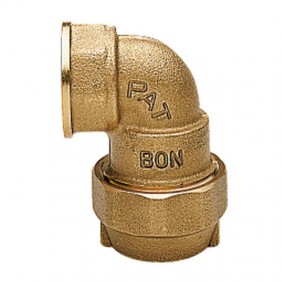 Enolgas Axo Pe brass square Elbow fitting for F...