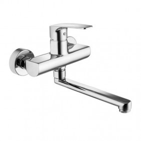 Paffoni Lime wall-mounted kitchen tap with...