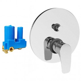 Paffoni Lime 2-Way recessed shower tap with...