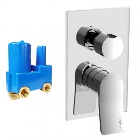 Paffoni Tilt recessed shower tap 2 outlets and...