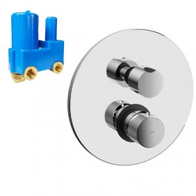 Paffoni Jo 3-outlet recessed shower tap...