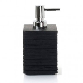 Gedy Quadrotto soap dispenser black QU81-14