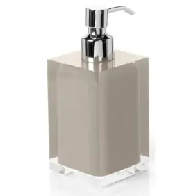 Gedy Rainbow soap dispenser light dove grey...