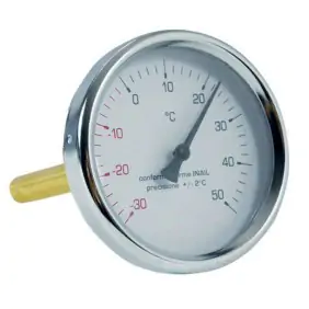 Ferrari bimetallic thermometer dial 80 mm W 100...