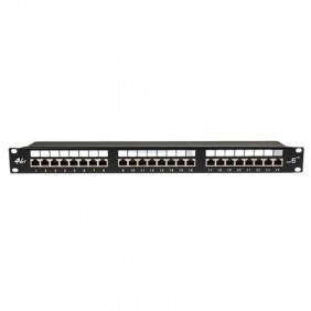 4Power Patch Panel 24 Ports UTP CAT.6A...