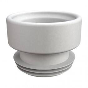 Bonomini straight soft sleeve for WC D 100 mm...