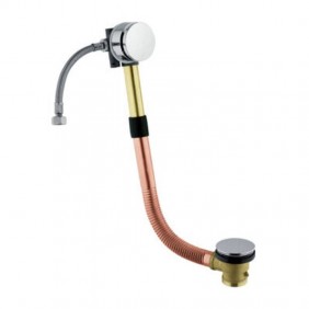 Cgs brass and copper bathtub siphon 45-55 cm...