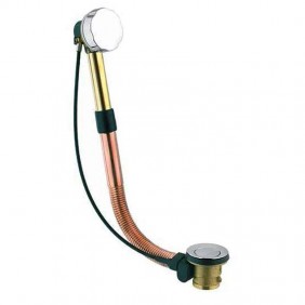 Cgs sit-down bathtub siphon brass and copper...