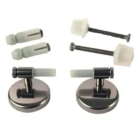 GTL Pair of supports for toilet seats steel...