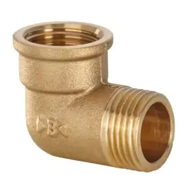 90-degree elbow fitting for IBP M/F 3/4 brass...