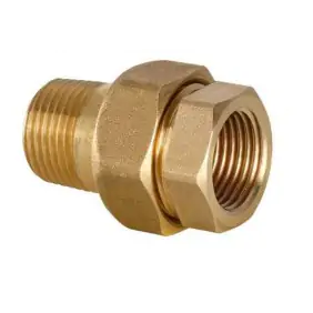 IBP pipe union M/F 1 1/2 brass 8126GM120000