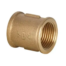 IBP Pipe Coupler F/F 1/2 Brass 8270 M04000000