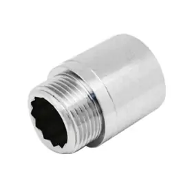 IBP pipe extender M/F 1/2 x 15 mm Chrome plated...
