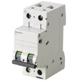 Siemens 2P 20A 10kA type C circuit breaker 2...