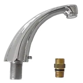 Idroblok fixed spout for washbasin and sink in...