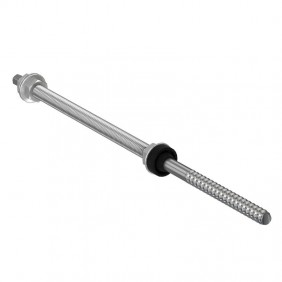 Fischer double thread screw for photovoltaic...